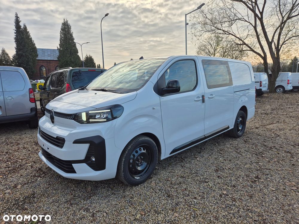 Citroën Jumpy Furgon Brygadowy 6miejsc XL LONG 2.0 BlueHDi 144KM AUTOMAT EAT8 !! OD RĘKI !! - 2