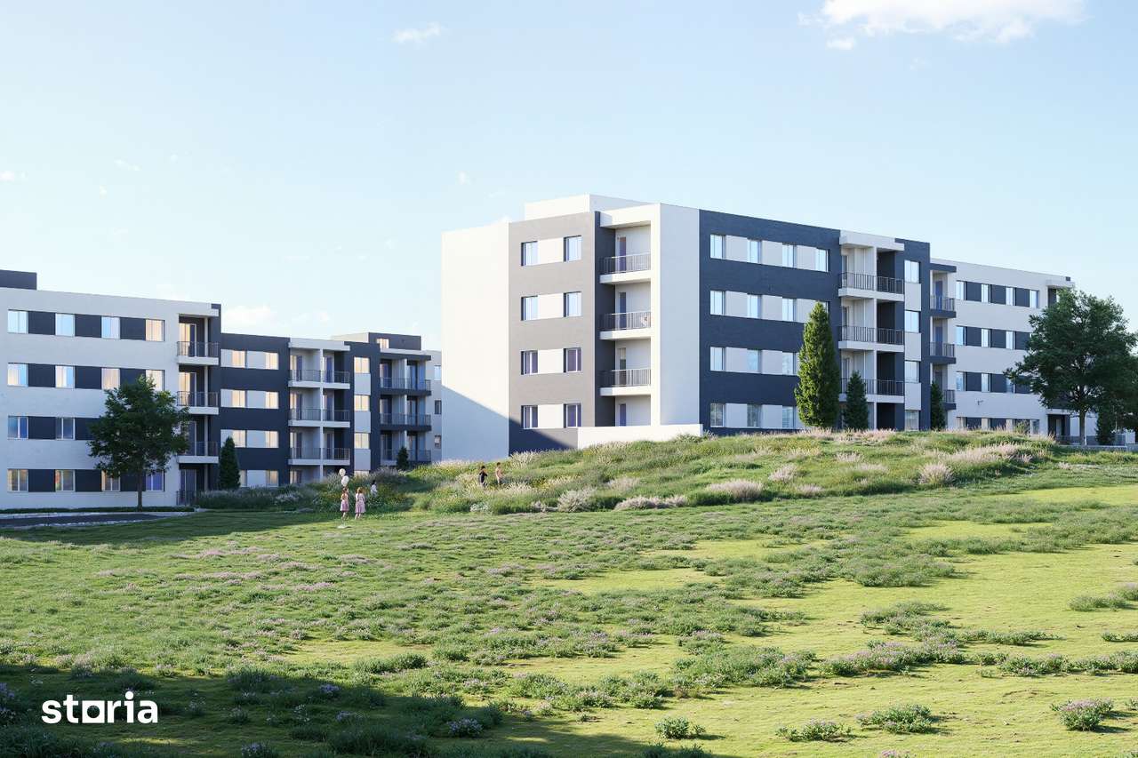 Apartament decomandat Cug Valea Adanca, bloc nou, cartier rezidential — fotografia 1