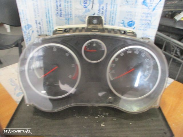 Quadrante 1303304B OPEL CORSA D FASE 1 2007 1.3CDTI 75CV 3P BRANCO KM/H DIGITAL - 1