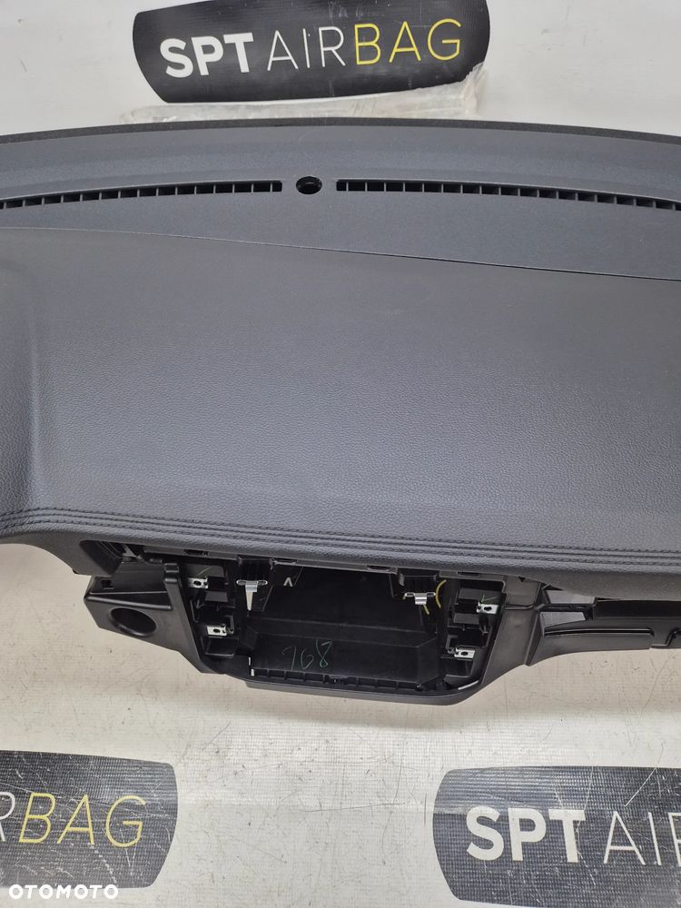 MG ZS PRZED LIFT DESKA ROZDZIELCZA KONSOLA KOKPIT PULPIT PODUSZKI AIRBAG AIR BAG PASY KIT SET - 3