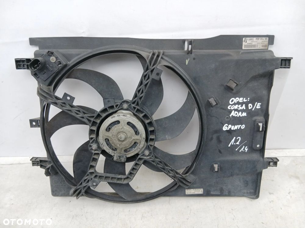 Wentylator elektrowentylator Fiat Punto Evo Grande Punto 1.2 1.4 - 2