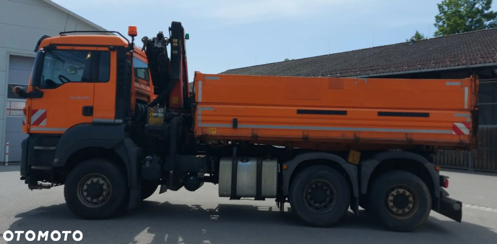 MAN TGS 28.400 6x4-4 EURO6 WYWROTKA Z HDS PALFINGER PK9002 - 6
