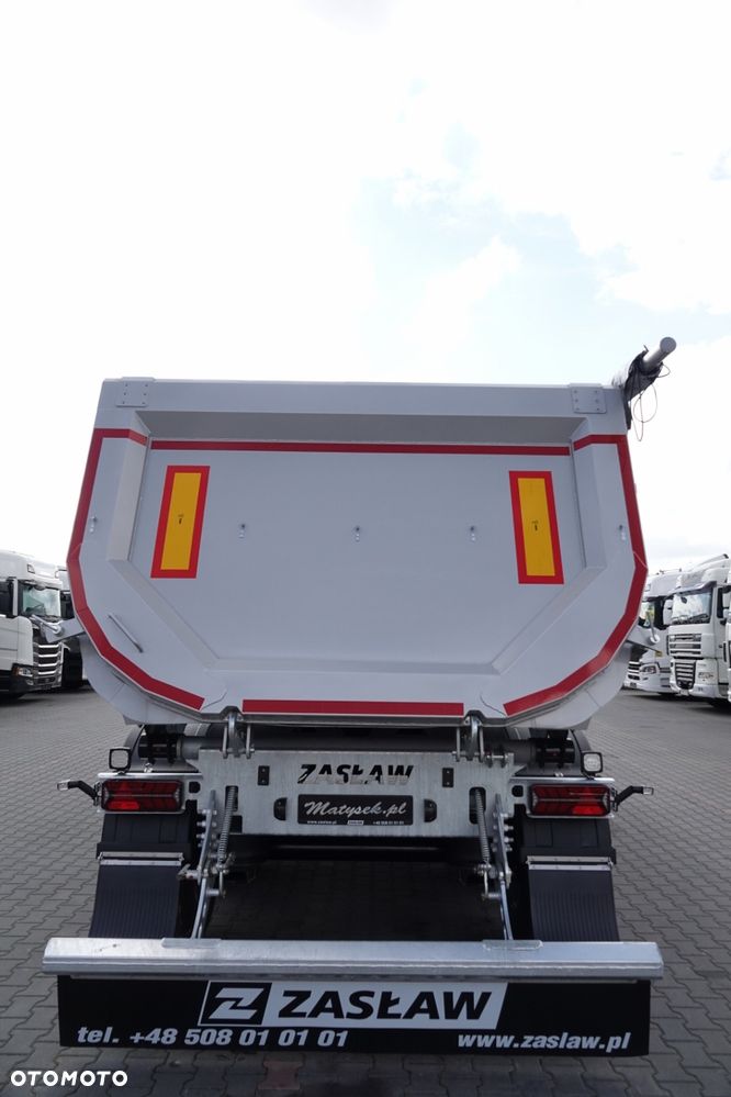 Zaslaw WYWROTKA 24 m3 / FABRYCZNIE NOWA / STALOWA / RYNNA WANNA HP / OŚ  PODNOSZONA / SAF / 2025 ROK - 13