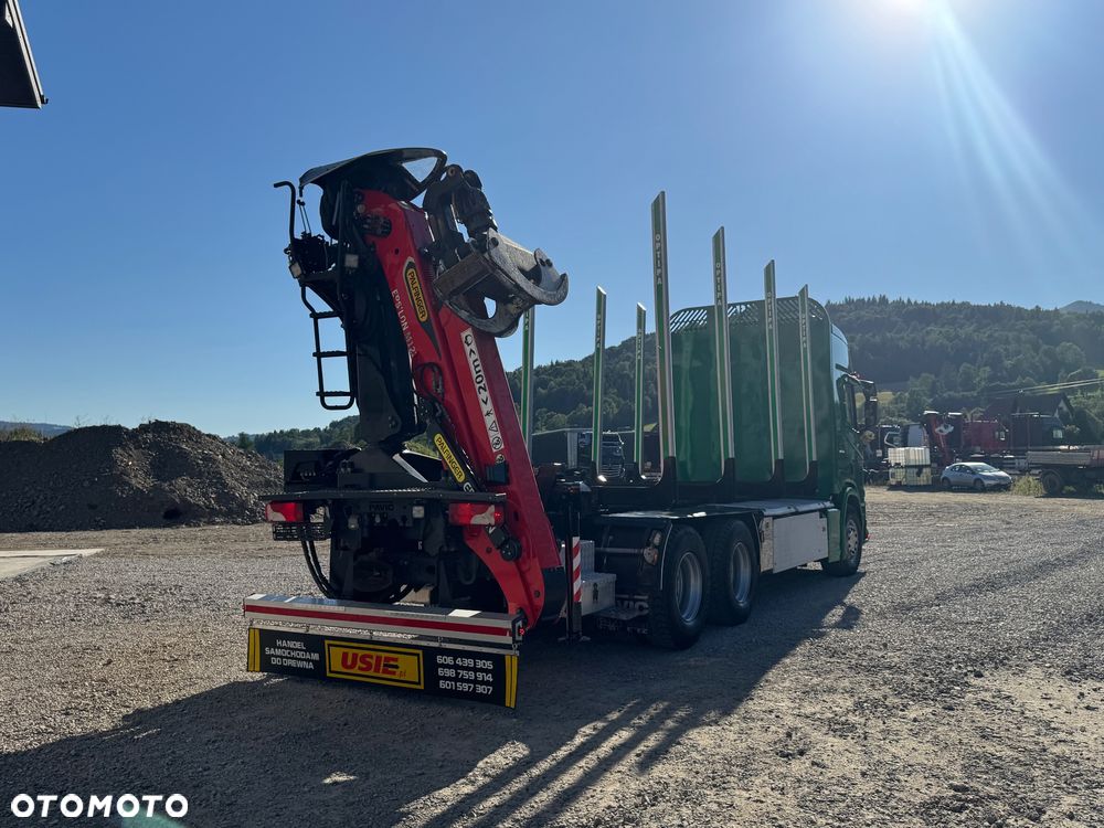 Scania R500 Do drewna drzewa stosu kłody EPSILON M12Z - 8