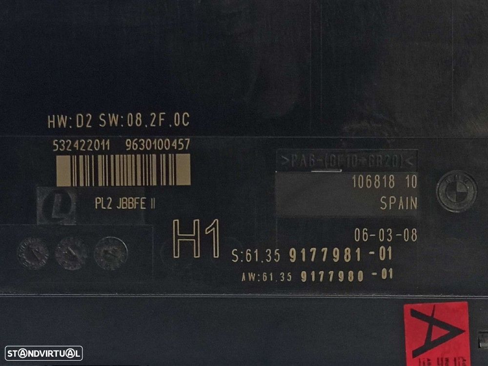 MÓDULO ELETRÓNICO BMW SERIE 3 BERLINA (E90) 320D - 7