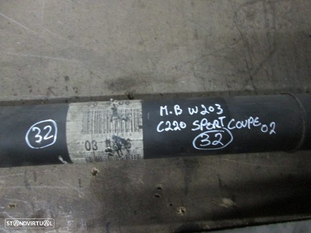 Veio De Transmissao 2034104806 MERCEDES W203 2002 C220 SPORT COUPE 156.5CM - 1