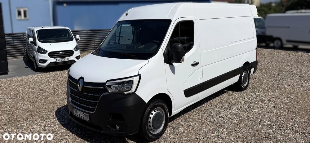 Renault MASTER L2H2 VAN Extended Grip przystosowany fabrycznie do jazdy po grząskim terenie, Mocny silnik 2.3dci 150KM Wzmocniony DMC:3.5t Ładowność 1361kg, Klimatronic, Fotel PNEUMATYCZNY, Kamera cofania, Parktroniki, Minibar, Tempomat, MP3, Bluetooth, USB, Lustro Wide View, Zawiasy drzwi 270', Zabudowa ładowni z instalacją DEFA 230V pod Serwis lub Warsztat, Nowe opony zimowe! - 37