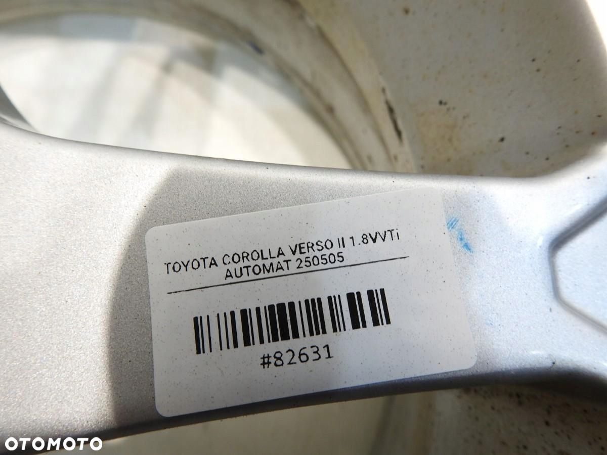FELGA FELGI ALUMINIOWE 16 5X100 TOYOTA COROLLA VERSO II - 8