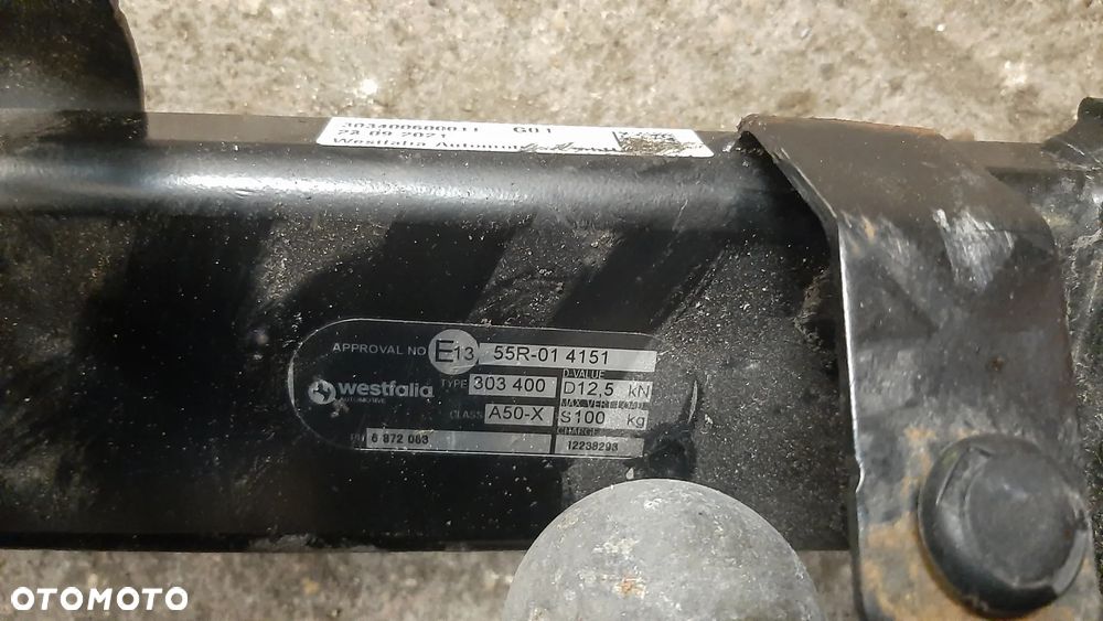 BMW X3 G01 X4 G02 HAK HOLOWNICZY ELEKTRYCZNY WESTFALIA 303400600011 - 12