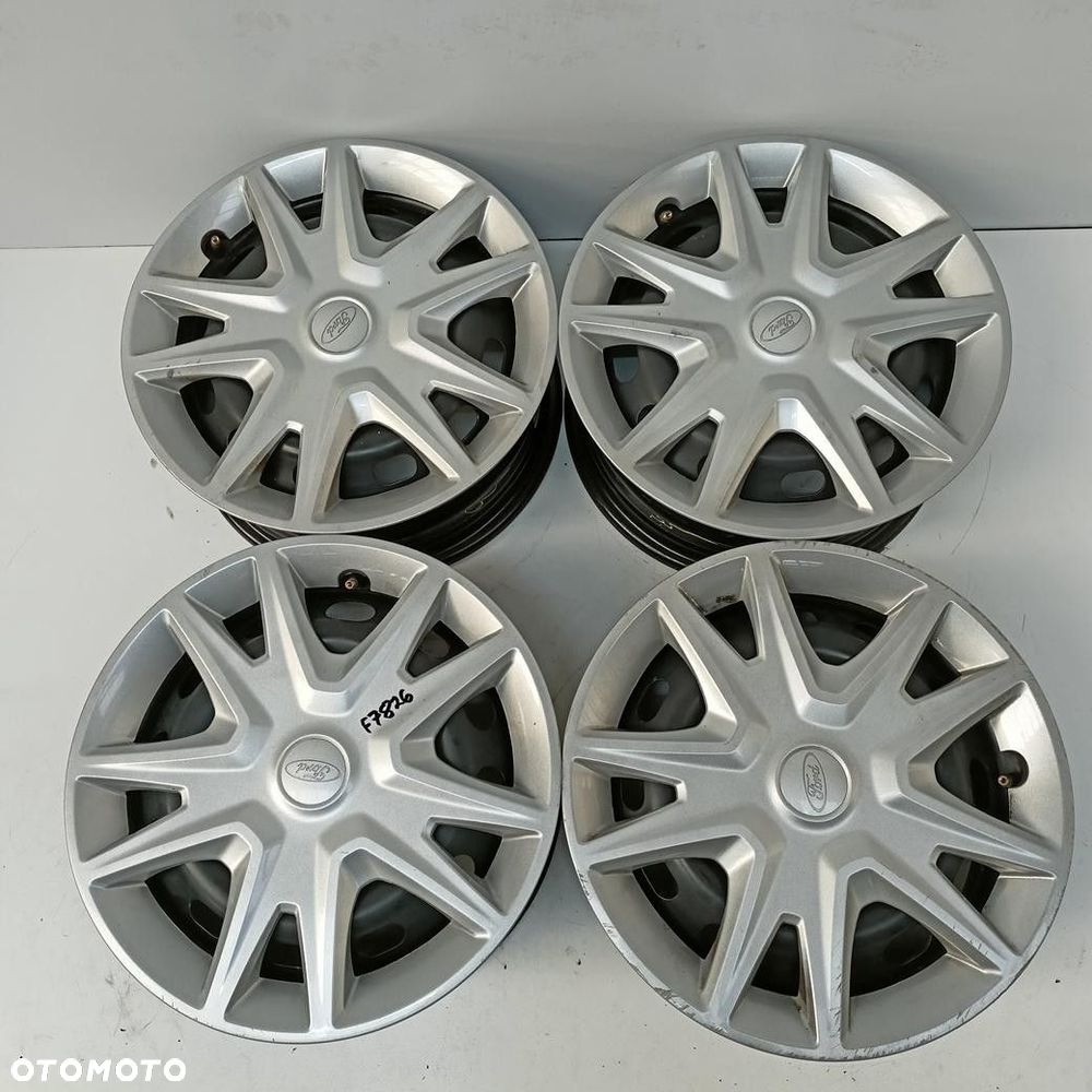 Felgi 4x108 15 Ford Fiesta VII + Kołpaki 4szt (F7826) - 1
