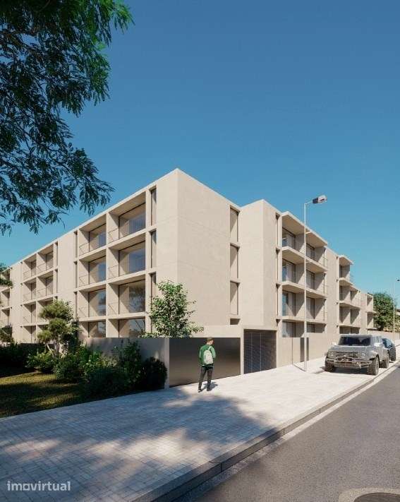 T1, em projeto, com varanda e garagem no Grande Porto - Grande imagem: 2/7