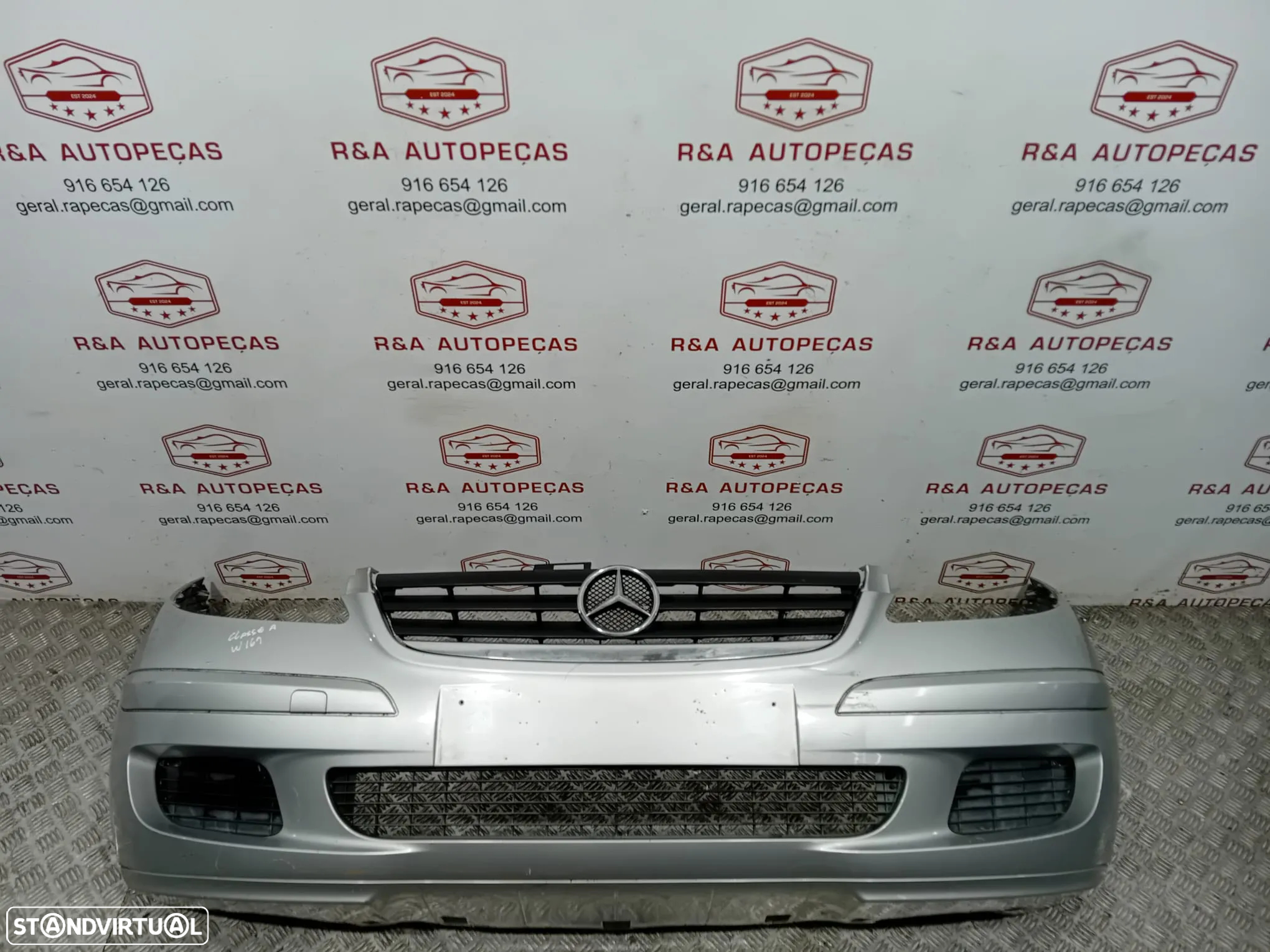 Parachoques Frente Mercedes Class A W169 Original - 3
