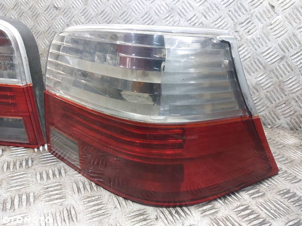 LEWY TYŁ + PRAWY TYŁ KOMPLET DEPO RED WHITE VOLKSWAGEN GOLF IV HB - 3