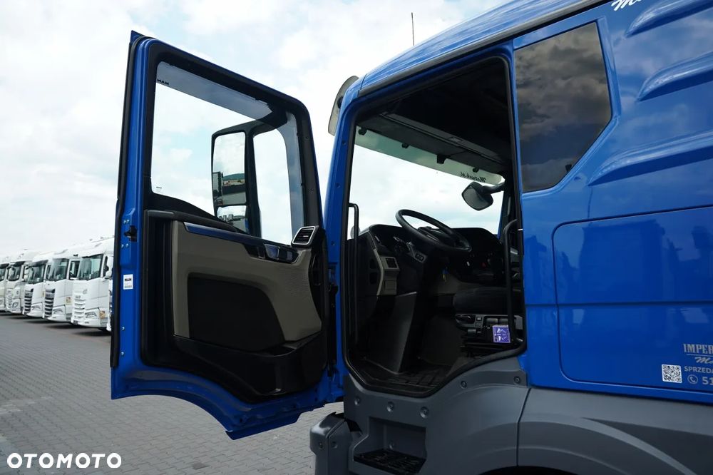 MAN TGS 18.440 / HYDRAULIKA / RETARDER /  ALUFELGI / NISKA KABINA / NAVI / EURO 6 / SPROWADZONY Z NIEMIEC - 25