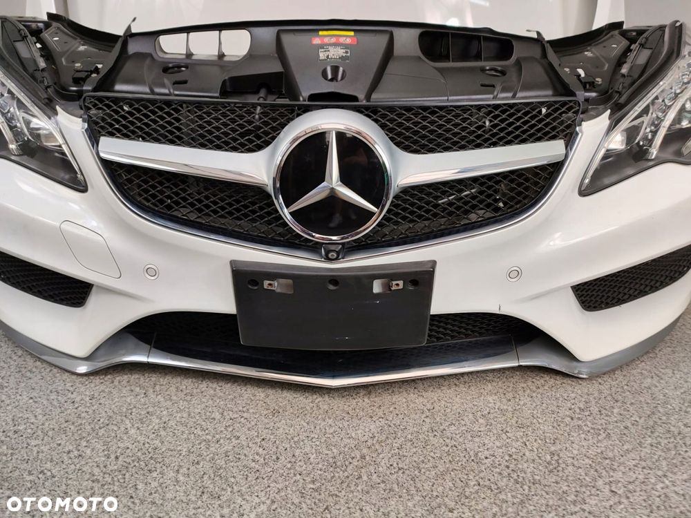 MERCEDES W207 LIFT AMG KOMPLETNY PRZÓD LAMPY ZDERZAK MASKA BŁOTNIKI - 3
