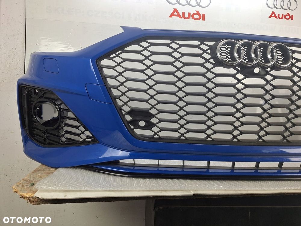 ZDERZAK AUDI RS4 8W 8W9 B9 ORYGINAŁ OE ASO LISTEWKA BLACK LIFT 2020 2024 - 5