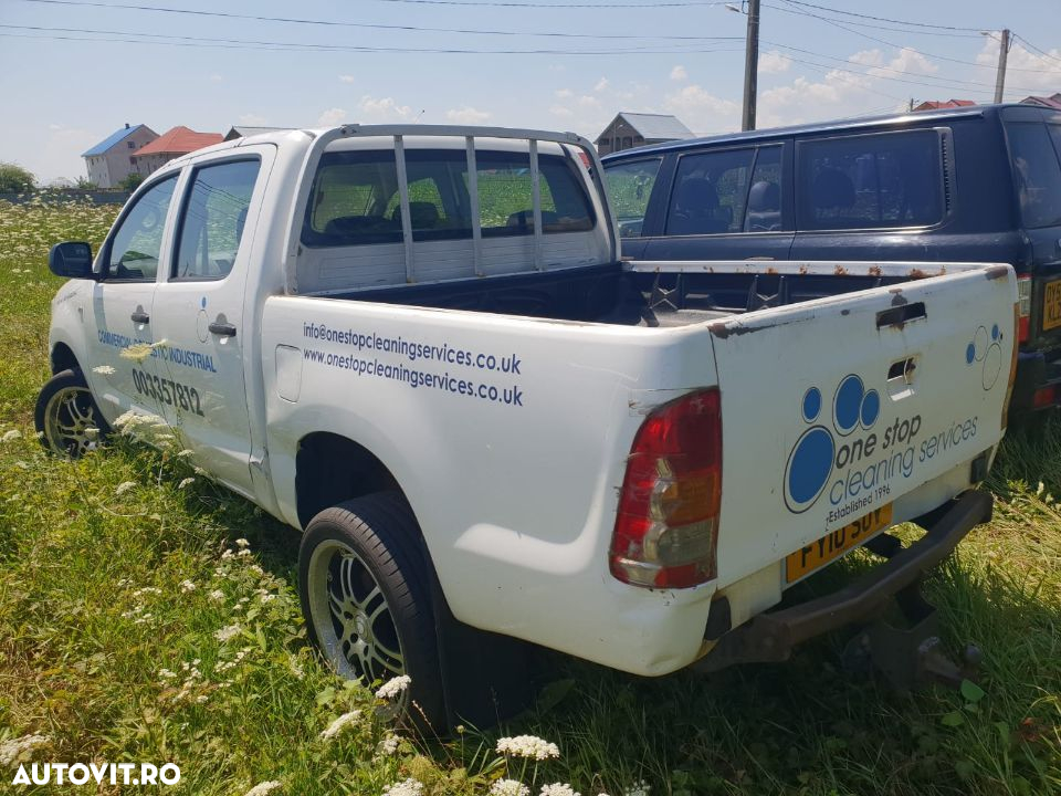 dezmembrez Toyota Hilux 2010 motor 2.5d 2kd-ftv 106kw 144cp jante r20 planetara cardan fuzeta punte spate stanga dreapta fata aripa etrier bara fata capota dezmembrari - 5
