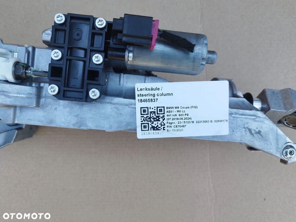 KOLUMNA KIEROWNICZA BMW F90 F91 F92 F93 F95 6894882 - 7