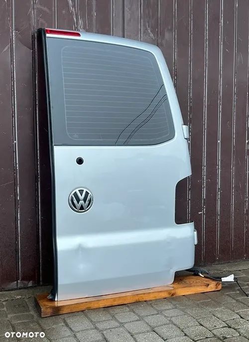 DRZWI TYLNE TYŁ SKRZYDŁOWE PRAWE SREBRNE LA7W VW T5 LIFT T6 CARAVELLE MULTIVAN TRANSPORTER - 2