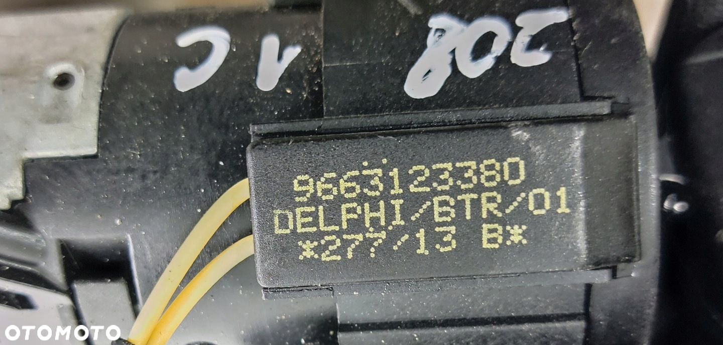 STACYJKA KLUCZYK PILOT PEUGEOT 208 I 9663123380 9674001080 2012-2019 EUROPA - 7