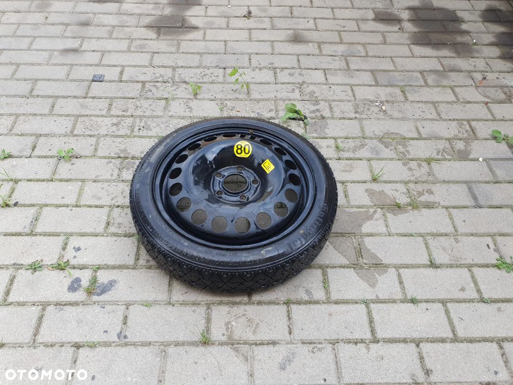 KOŁO DOJAZDOWE 16R 5X110 ORYGINAŁ OPEL ASTRA H, VECTRA C, ZAFIRA B - 1