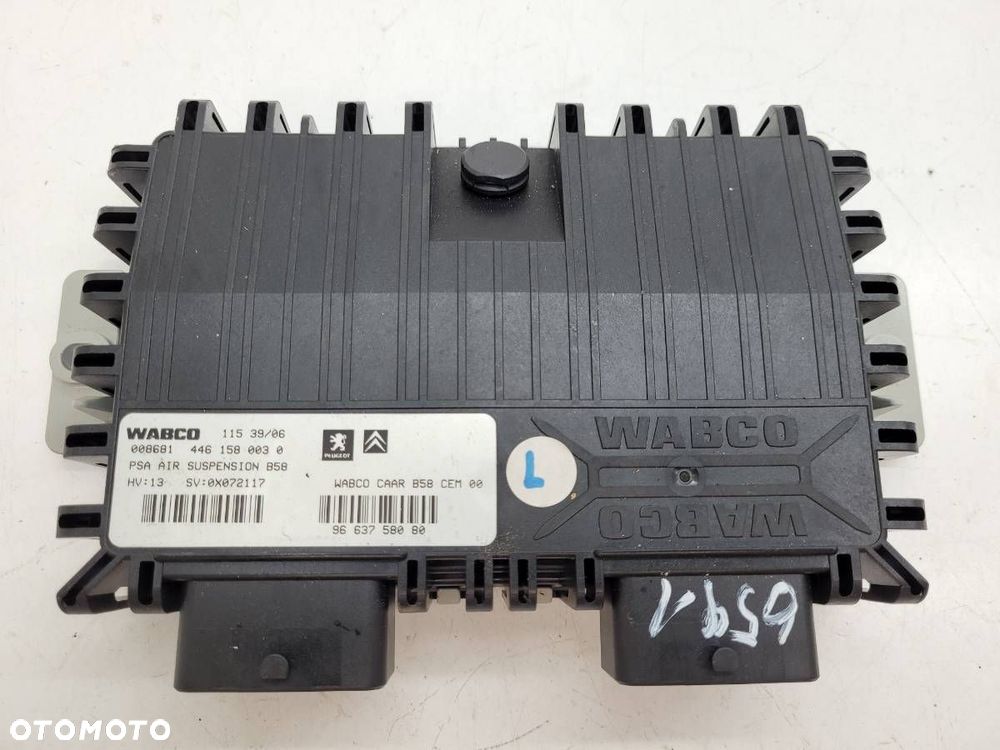 MODUŁ STEROWNIK ZAWIESZENIA CITROEN C4 GRAND PICASSO 9663758080 - 1