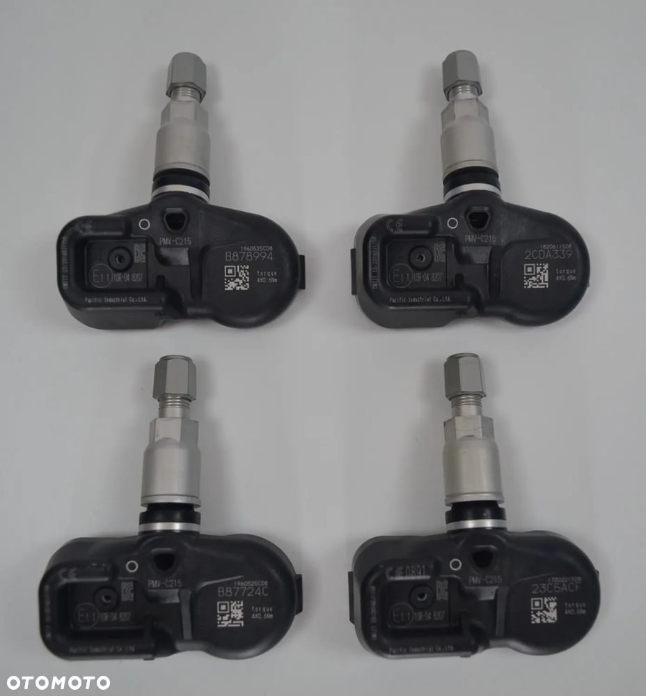 CZUJNIK CIŚNIENIA TPMS TOYOTA LEXUS OEM x4szt. C-194 - 1