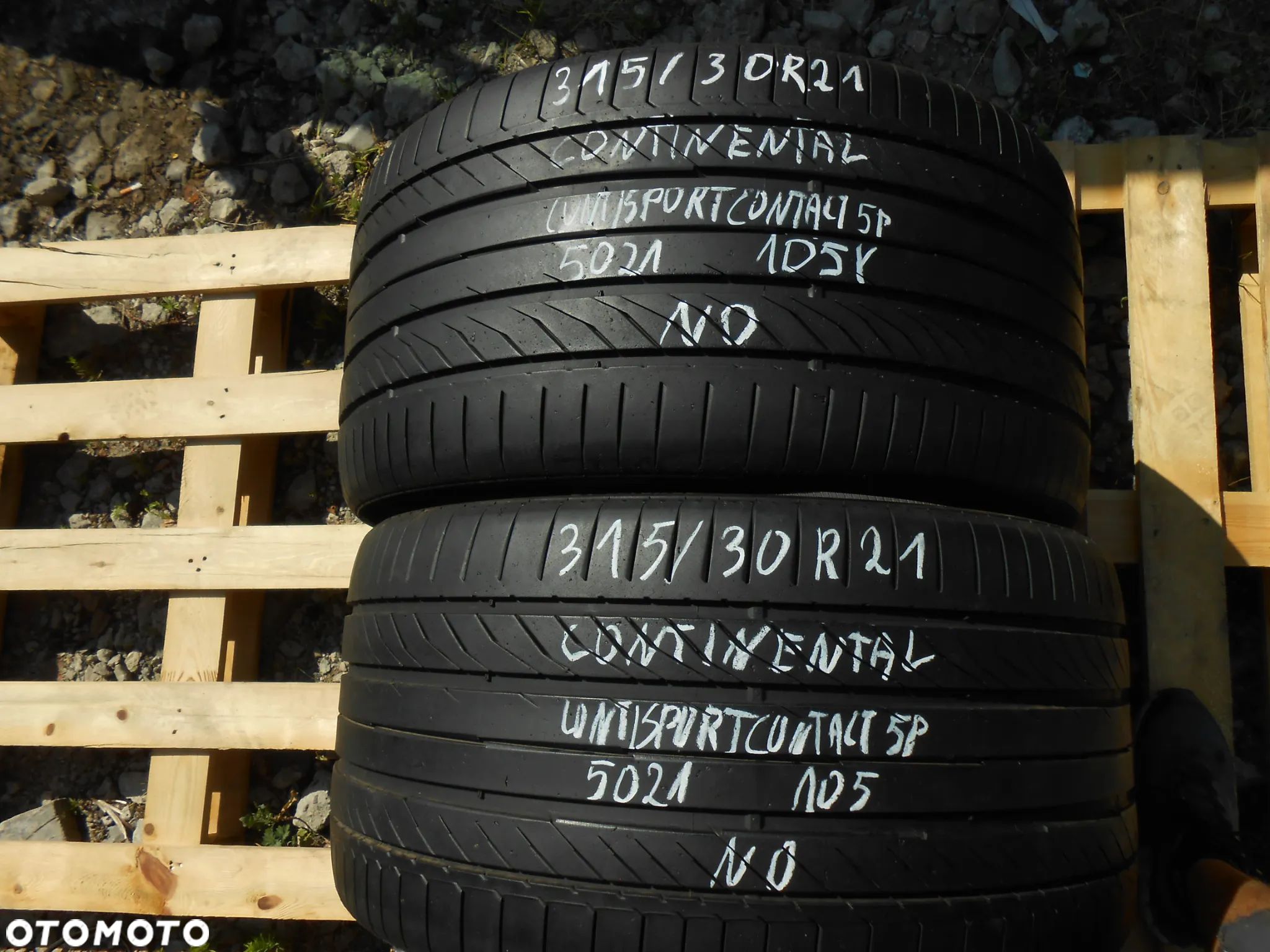 OPONY 315/30R21 CONTINENTAL CONTI SPORT CONTACT 5P NO SILENT DOT 5021 7MM - 1