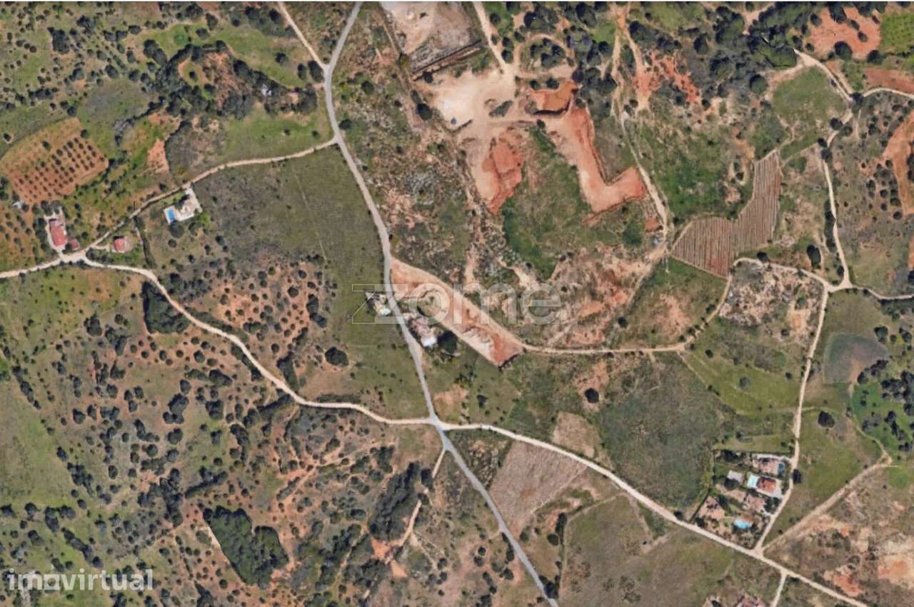 Terreno rústico 1000 m2 em Areias de Porches I Lagoa I Algarve - Grande imagem: 3/5