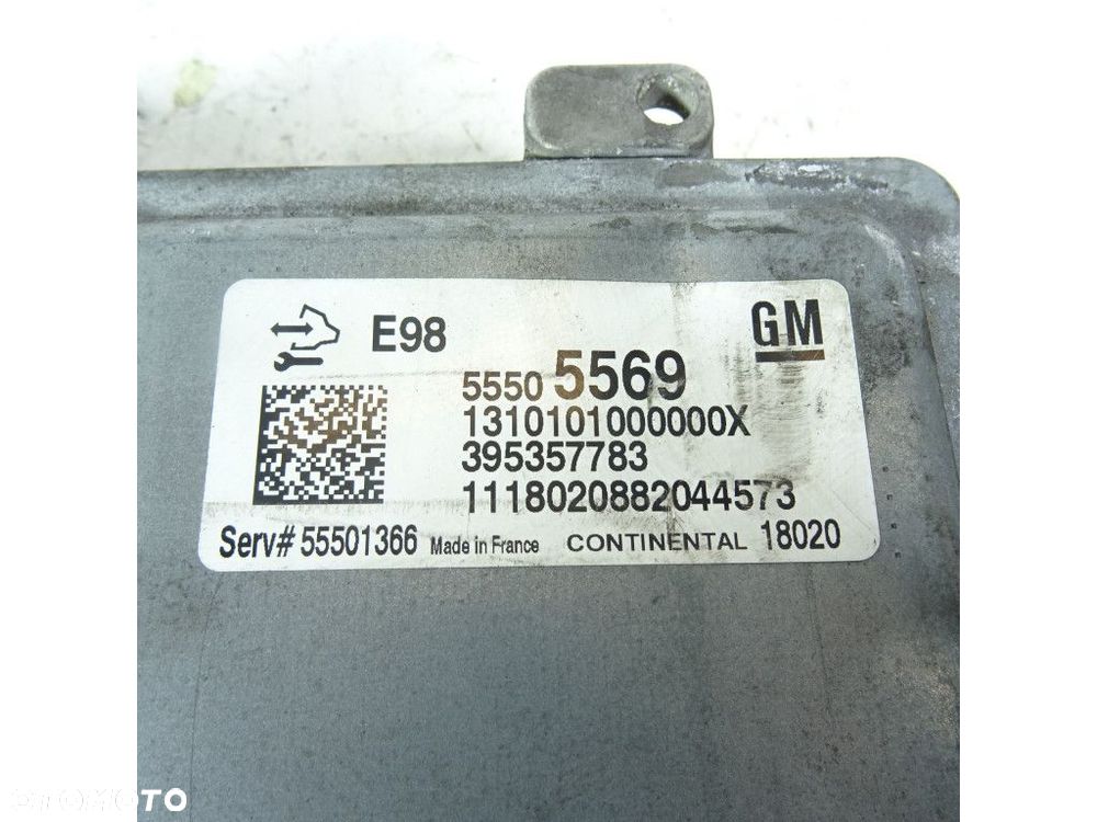 OPEL INSIGNIA B 2.0CDTI STEROWNIK SILNIKA 55505569 - 3