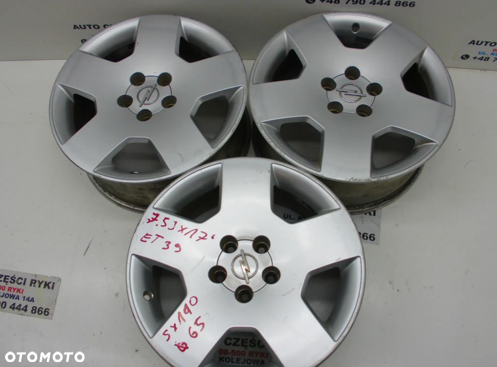 Opel Felgi Aluminiowe 5x110  7.5Jx17  et39 - 2