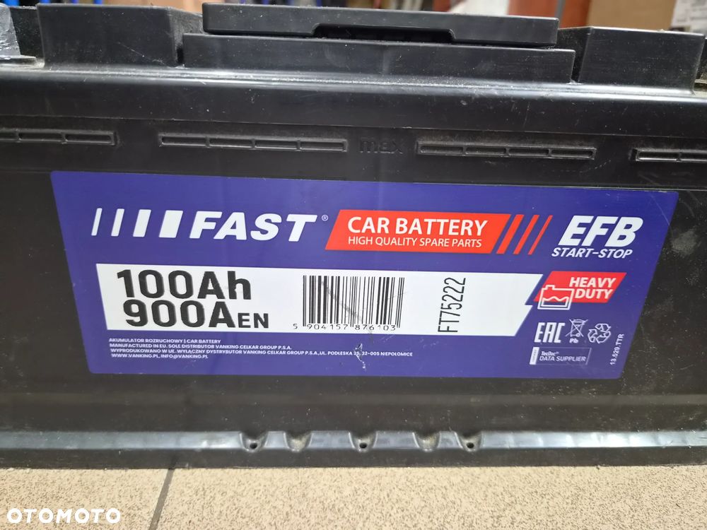 AKUMULATOR FAST EFB START-STOP 100AH 900A - 2