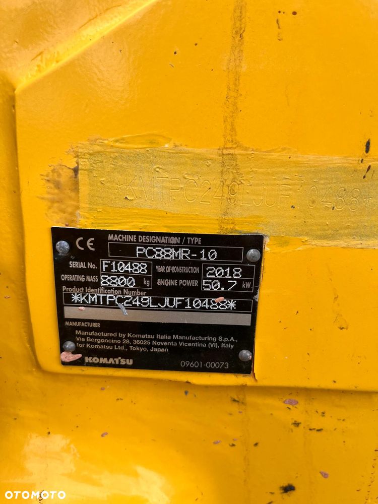 Komatsu PC88MR-10 - 4