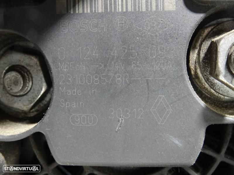 Alternador Renault Clio Iii (Br0/1, Cr0/1)  0124425093 / 0 124 425 093 - 4