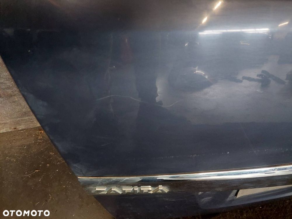 KOMPLETNY TYŁ KLAPA BAGAŻNIKA ZDERZAK TYŁ LAMPY OPEL ZAFIRA B LIFT Z168 - 12