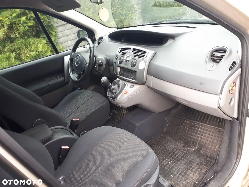 RENAULT SCENIC II LIFT 06-09 1.9 DCI FOTEL PRZÓD PRZEDNI PRAWY LEWY - 5