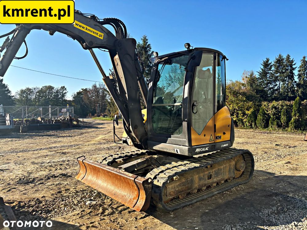 Mecalac 8 MCR MINI-KOPARKA 2016R. | 6 MCR JCB 8055 8080 KUBOTA KX KOMATSU PC88 - 24
