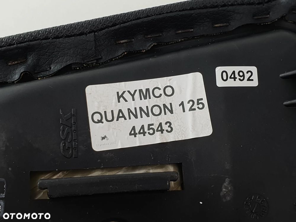 KYMCO QUANNON 125 SIEDZENIE KANAPA PASAŻERA - 10
