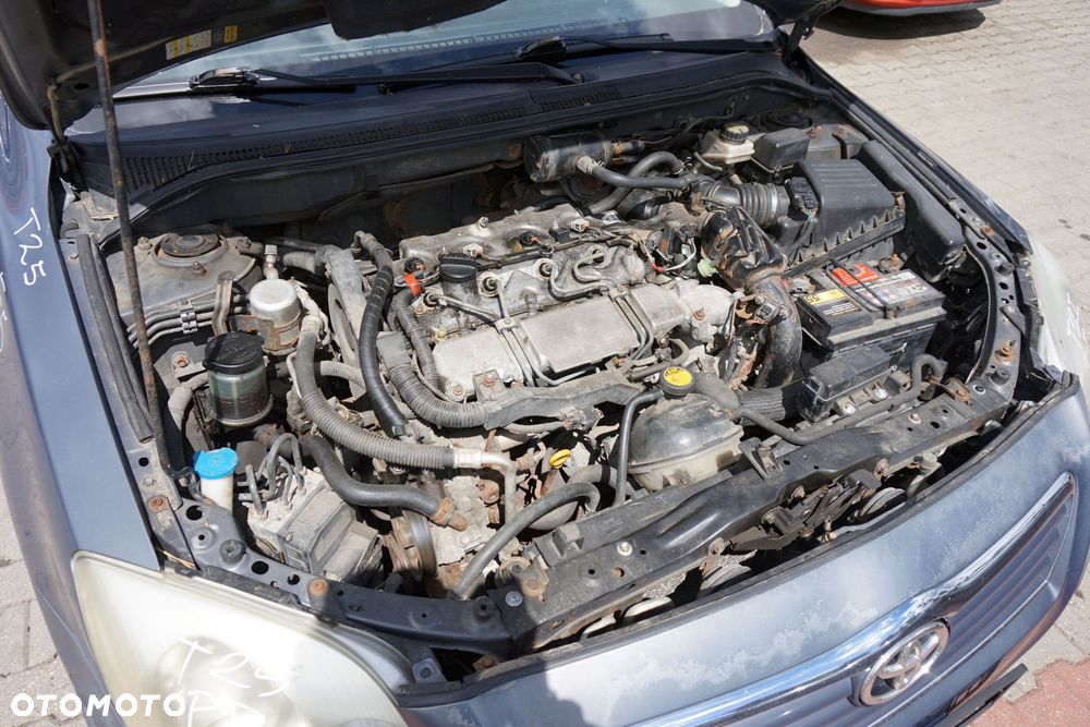 SILNIK KOMPLETNY AVENSIS II T25 2.0 D4D 115KM 1CD-FTV 19000-27280 TOYOTA 2003-2006 - 3