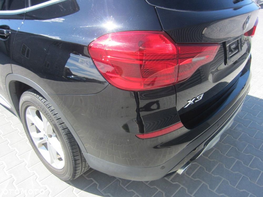 BMW X3 G01 SCHWARZ 2 668 KLAPA TYLNA ZDERZAK BUDA KAROSERIA ĆWIARTKA WANNA - 3