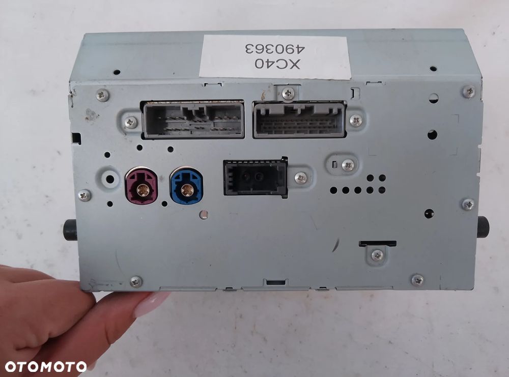 Radio Navi Radioodtwarzacz Volvo XC40 32141974 - 3