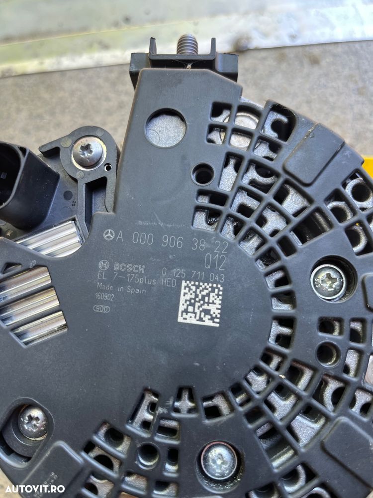Alternator A0009063822 Mercedes gla cla a-class 1.5 dci 2016 - 4