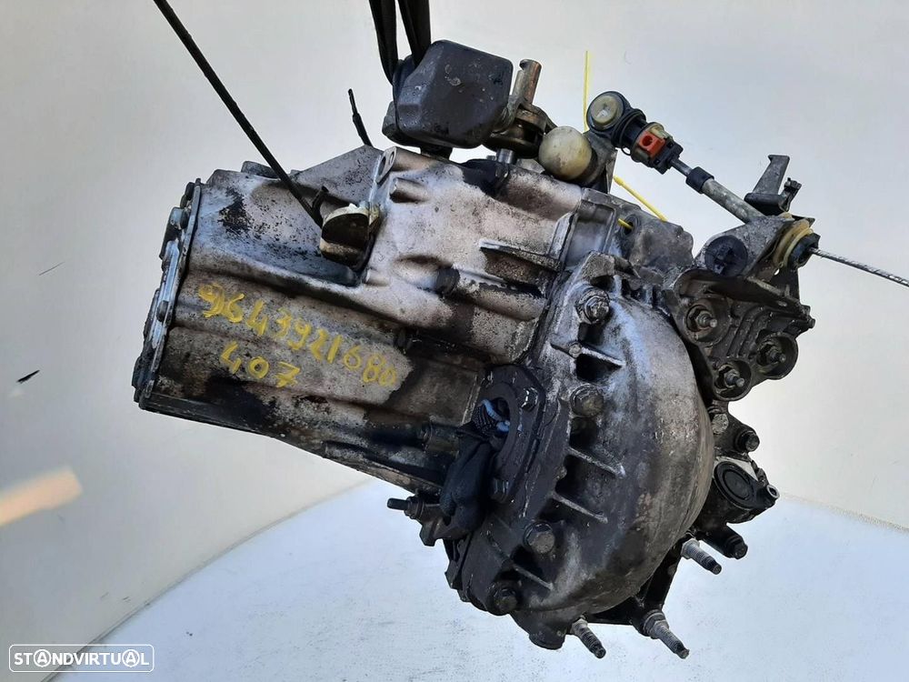 CAIXA VELOCIDADES PEUGEOT 407 2004 -9643921680 - 3