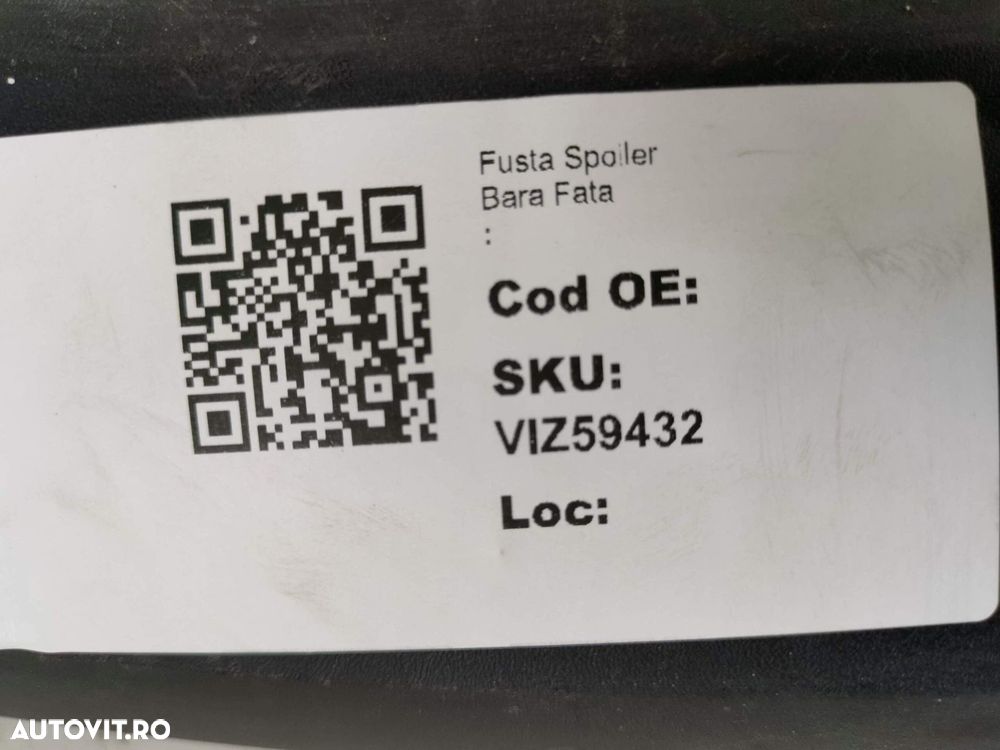 Fusta Spoiler Bara Fata   Skoda Kodiaq 2 2024 2025 Originala In Stare - 8