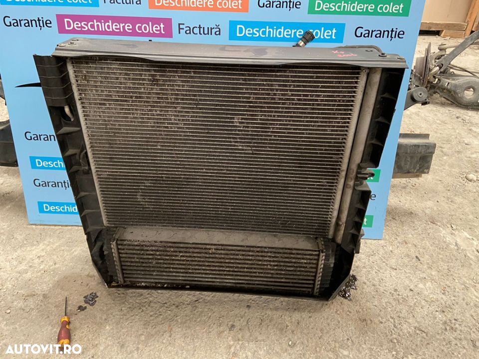 Radiator clima apa intercooler BMW X5 x6. 3.0 diesel 2007 2014 1300 ron - 1