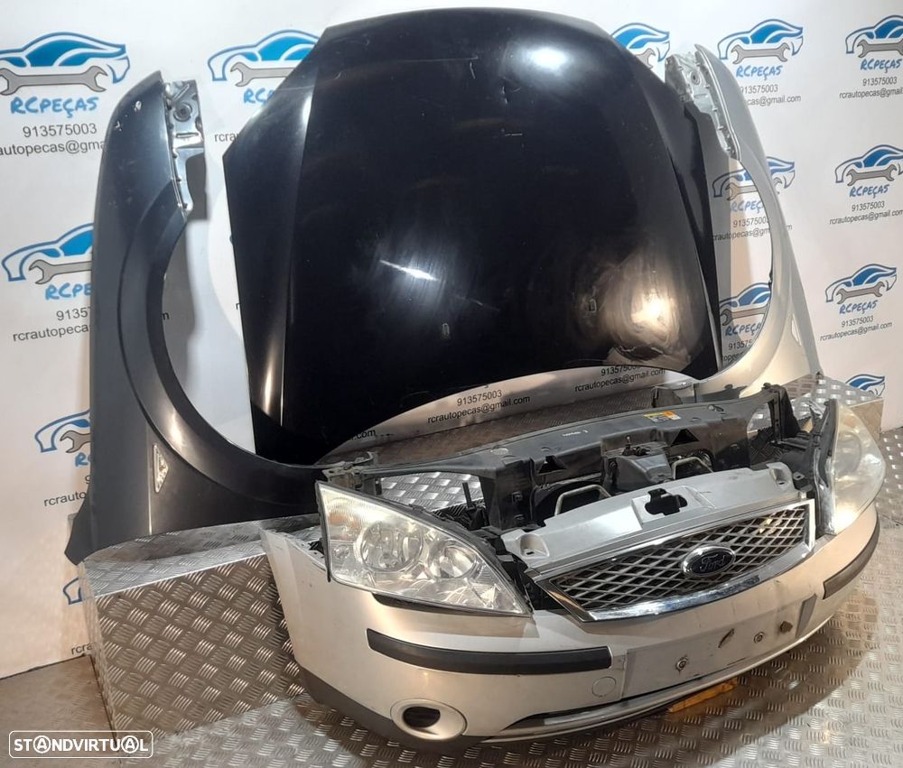 FRENTE COMPLETA FORD MONDEO III 3 MK3 CAPOT PARACHOQUES GUARDA-LAMAS OTICAS RADIADOR VENTILADOR FRENTE FIBRA REFORÇO - 2