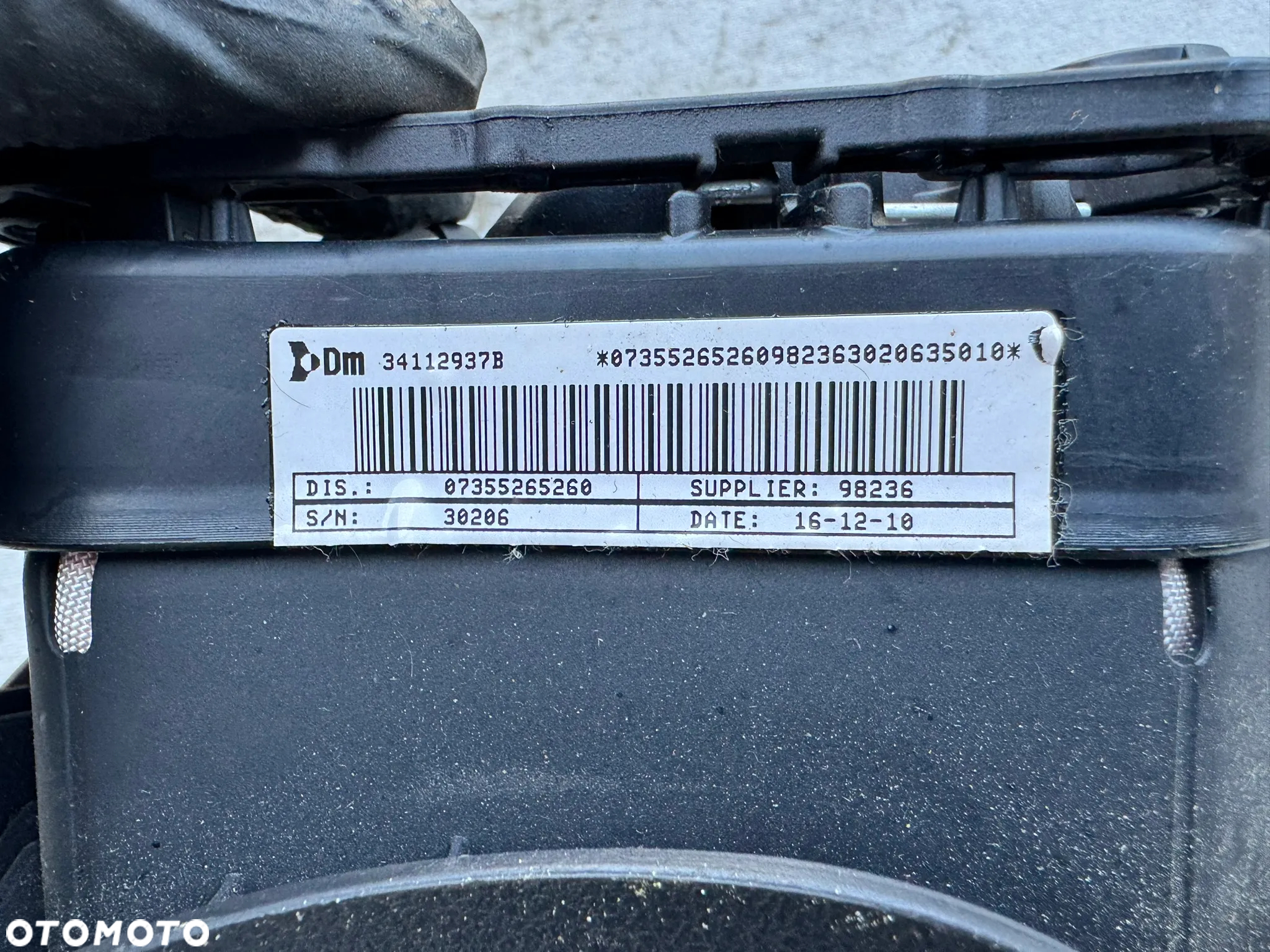 PEUGEOT BIPPER 1.3 HDI AIRBAG PODUSZKA KIEROWCY - 4