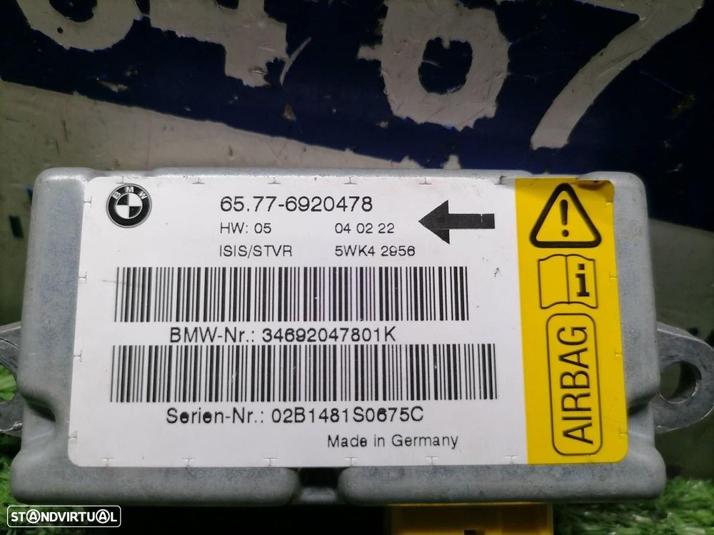 MODULO ELECTRONICO BMW 7 2002 -65776920478 - 4