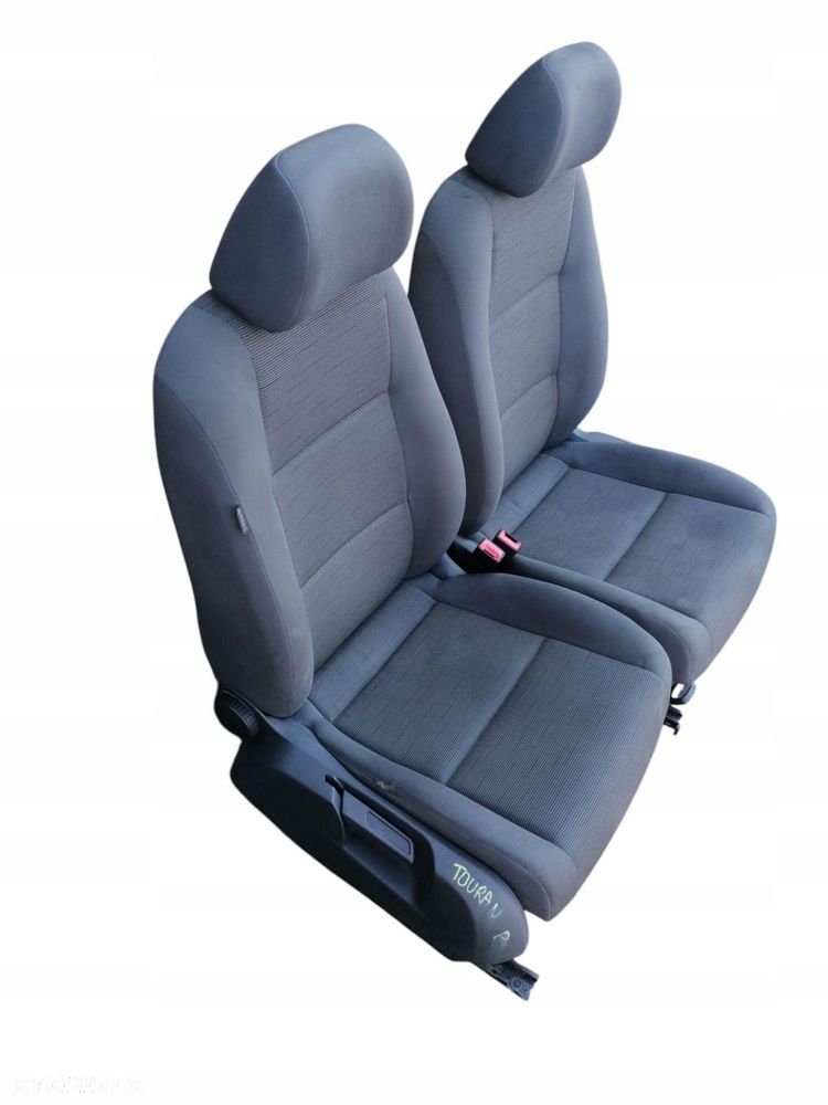 fotele przód prawy lewy vw touran i 2.0 tdi lift - 3