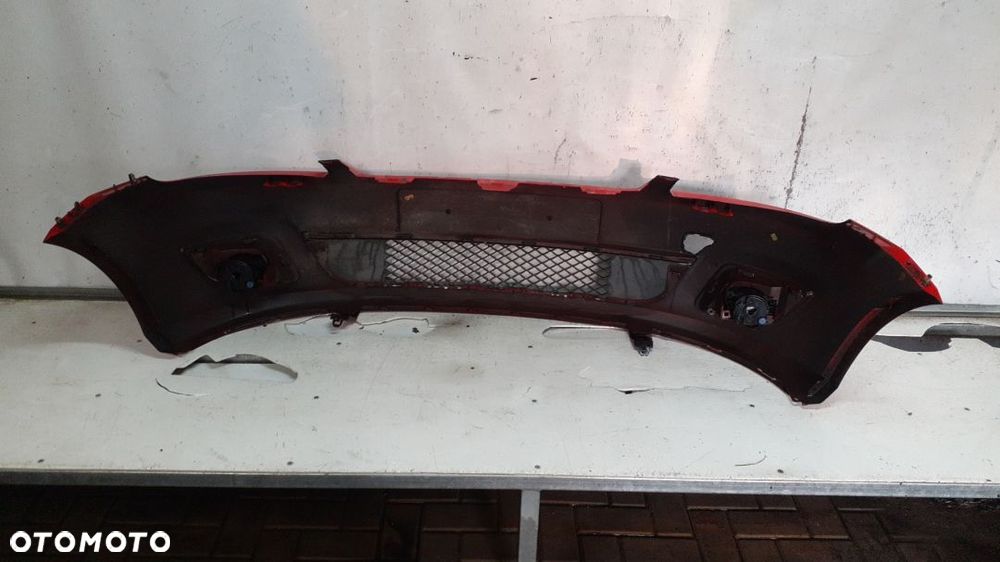 $ ZDERZAK PRZÓD PRZEDNI DO FORD FIESTA MK6 VI LIFT FL + HALOGENY KOD KOLOR K2 CZERWONY - 5